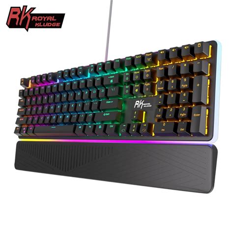 rkfull|RK ROYAL KLUDGE RK918 Full RGB Backlit Wired Mechanical .